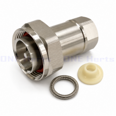 DMS-12 7/16 DIN 公頭 1/2吋軟線接頭 Superflex 超柔性饋線接頭 波紋同軸線 RF射頻 天線基地台 通訊接頭 
